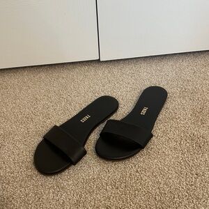 TKEES Black Women's Sandals